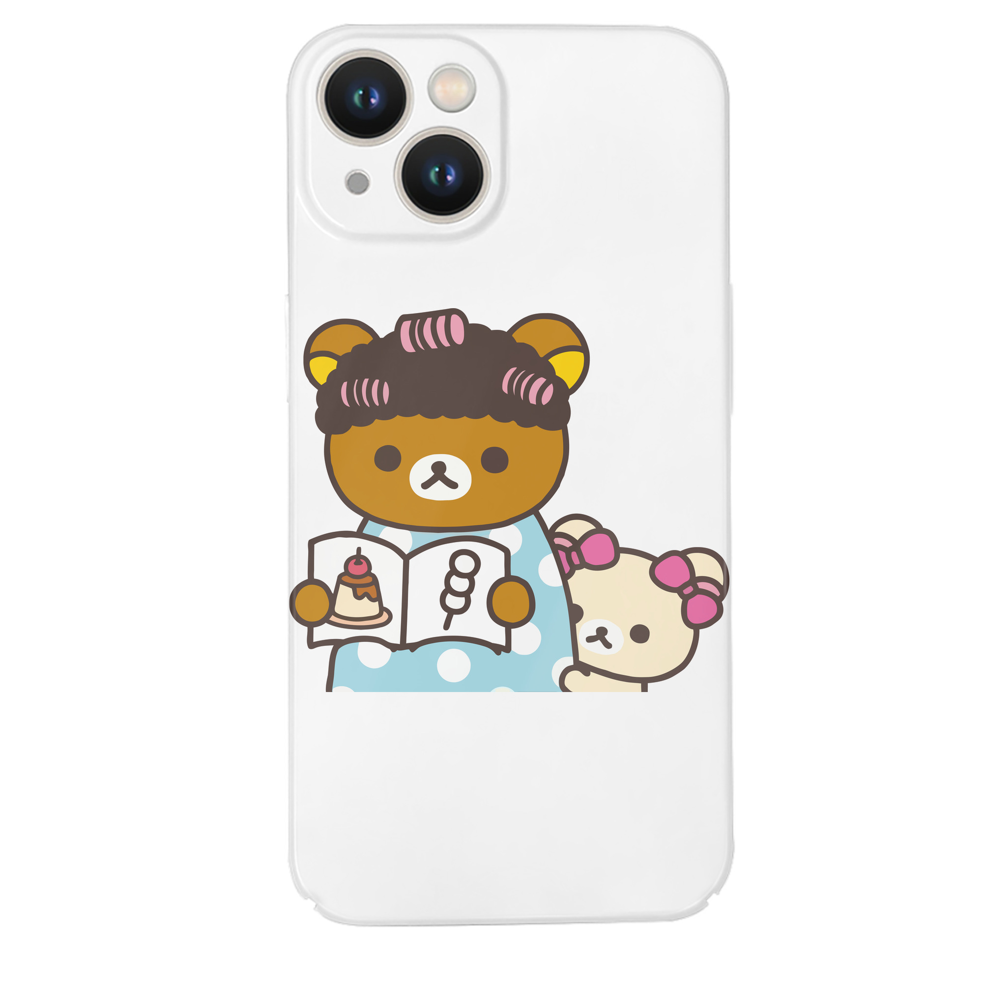 （画像用） リラックマ リラックマ キイロイトリ Rilakkuma Korilakkuma Kiiroitori 【iPhone 14シリーズ対応】ハードケース